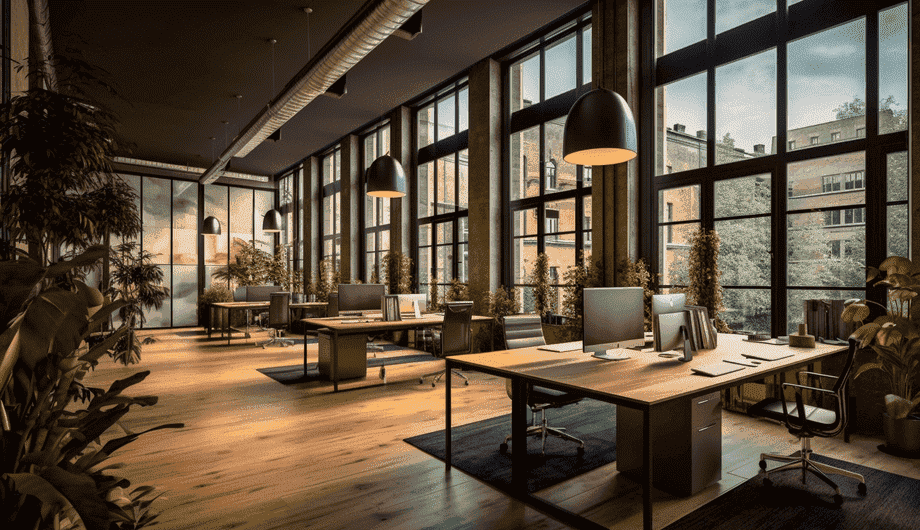 ​​​​​​​Workplace design in coworking spaces