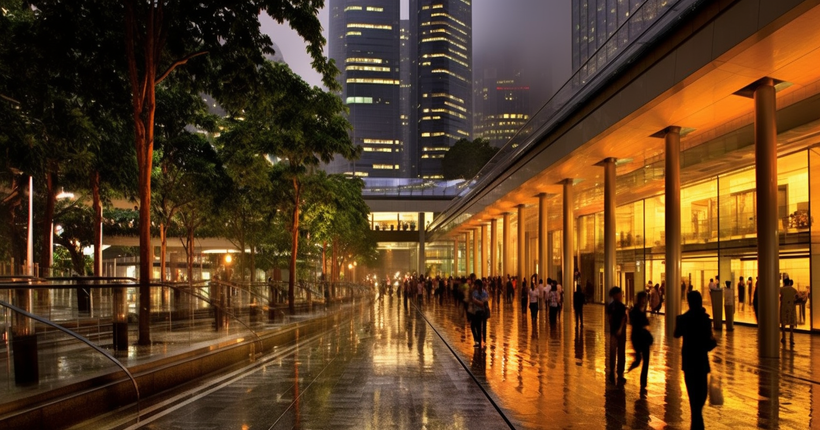 Central Business District vs Suburban Singapore