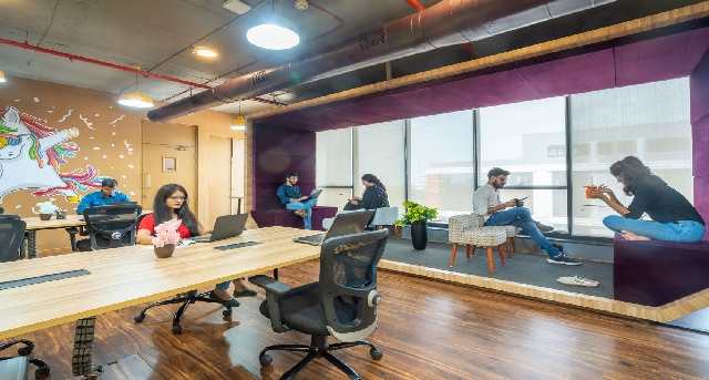 Rent office The First, Vastrapur_2-1