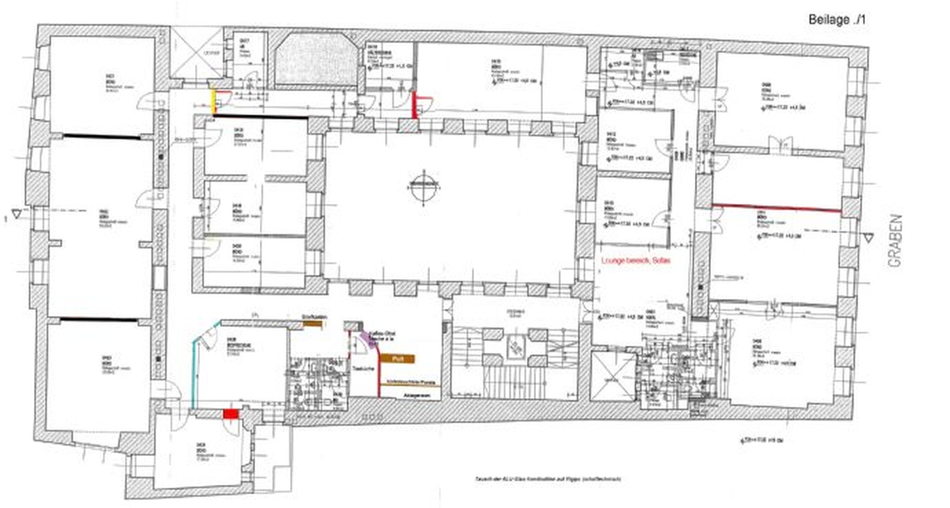 office rent graben 19-4