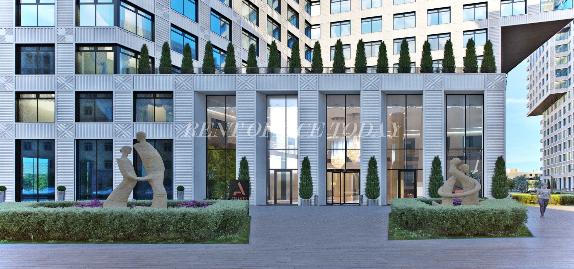 Poklonka Place_1 ビジネスセンター-1 レンタルオフィス Poklonka Place_1-1